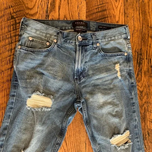 Pacsun jeans, comfort stretch skinny cropped - Picture 3 of 8